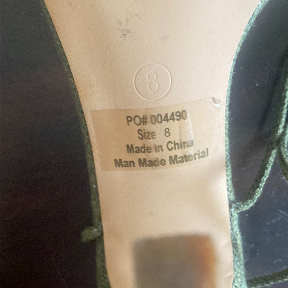 Comfortview Green Heels Stylish Comfort - Picture 6 of 11